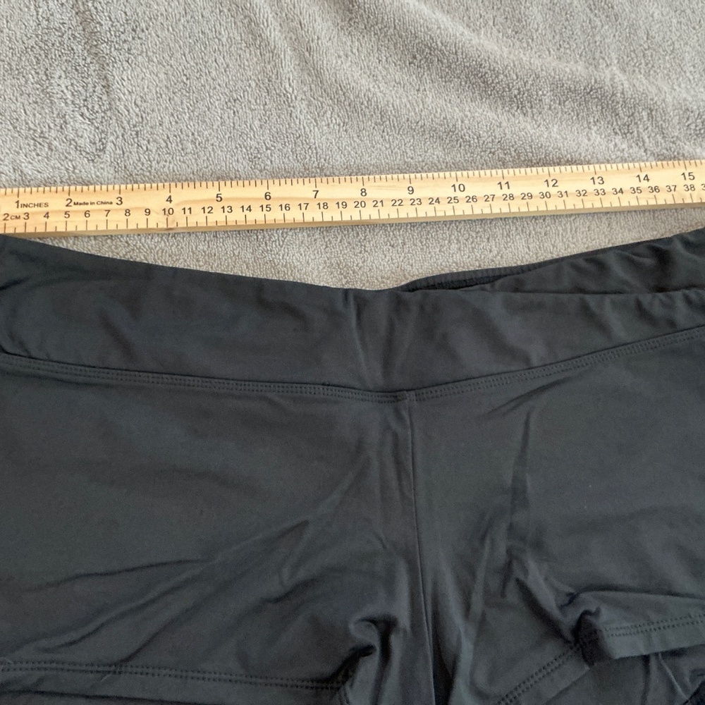 2-4-1 Anne Cole Women's Black Swim Shorts - Picture 4 of 6